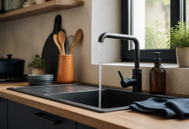 Pression d’eau faible à l’évier de cuisine : 7 causes à vérifier
